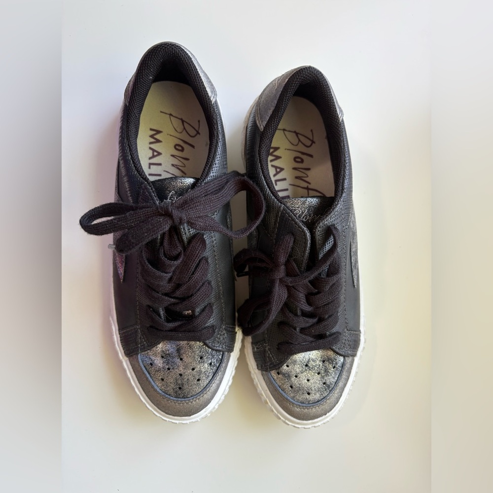 Blowfish Black and Silver Women's Sneakers